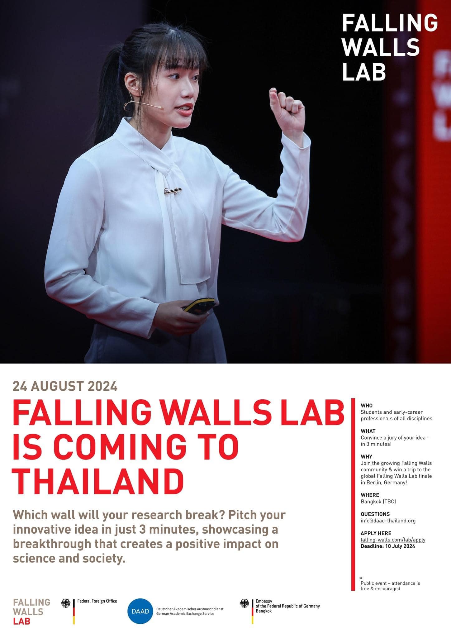 Falling Walls Lab Thailand 2567