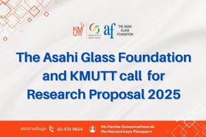 The Asahi Glass Foundation and KMUTT call for Research Proposal 2025