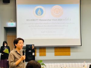 กิจกรรม MU-KMUTT Researcher Visit 2024 ครั้งที่ 2