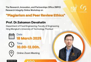 Practical Training on Research Integrity – Plagiarism and Peer Review Ethics