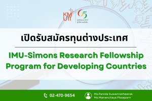 IMU-Simons Research Fellowship Program for Developing Countries