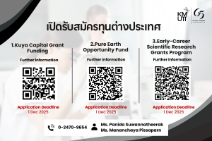 Three international research grants for 2025 are now open