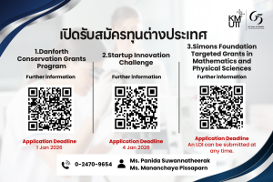 Three international research grants for 2025 are now open: