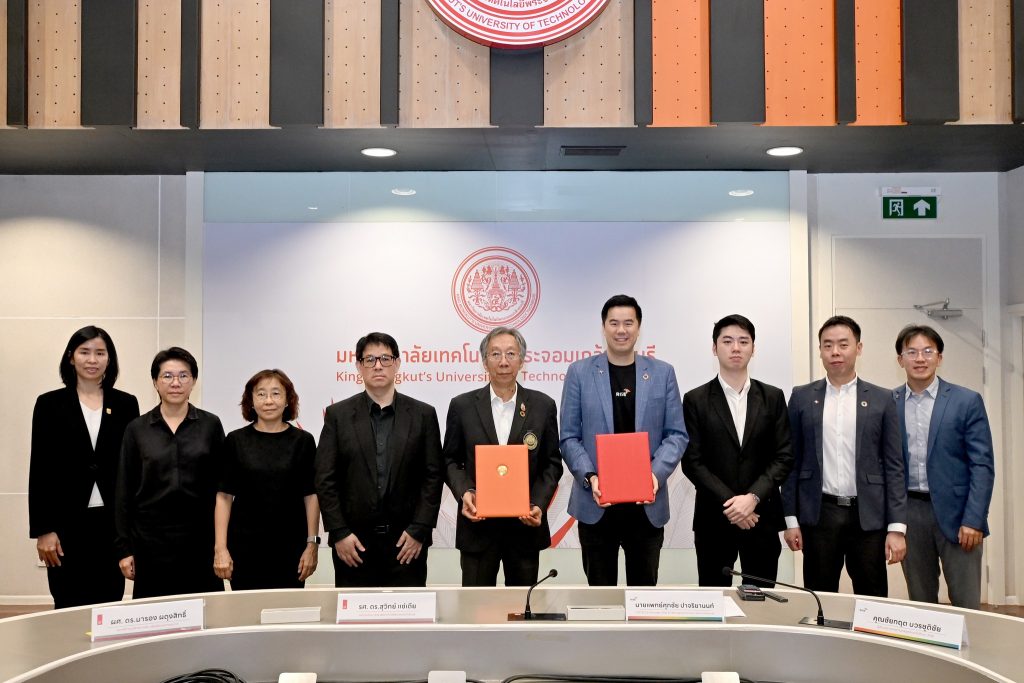 มจธ. และ บริษัท ไรส์ แอคเซล จำกัด ลงนามความร่วมมือเพื่อส่งเสริมการพัฒนาสตาร์ทอัปและสปินอออฟเชิงเทคโนโลยี และการพัฒนาศักยภาพกำลังคนด้านนวัตกรรมและผู้ประกอบการ