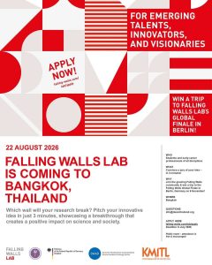 FALLING WALLS LAB IS COMING TO BANGKOK, THAILAND