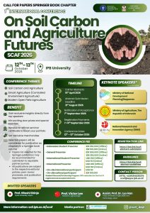 Invitation to Participate in the 1st International Conference on Soil Carbon and Agriculture Futures (SCAF 2026)